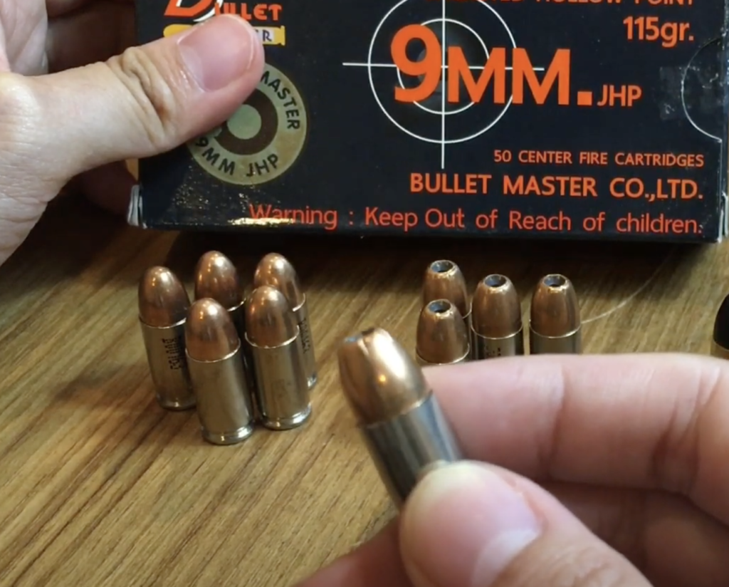 9MM.JHP 115gr - Bullet Master Co.,Ltd.